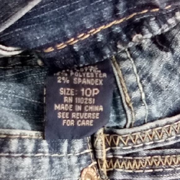 Angels Light Blue Flare Jeans - Picture 7 of 9